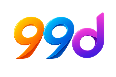 Logo 99d berwarna untuk beranda